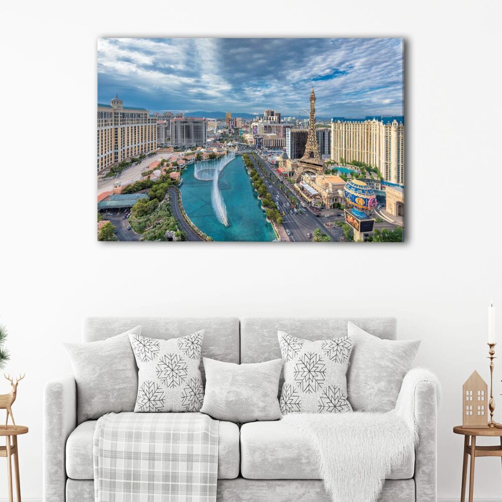 1 panels las vegas canvas art