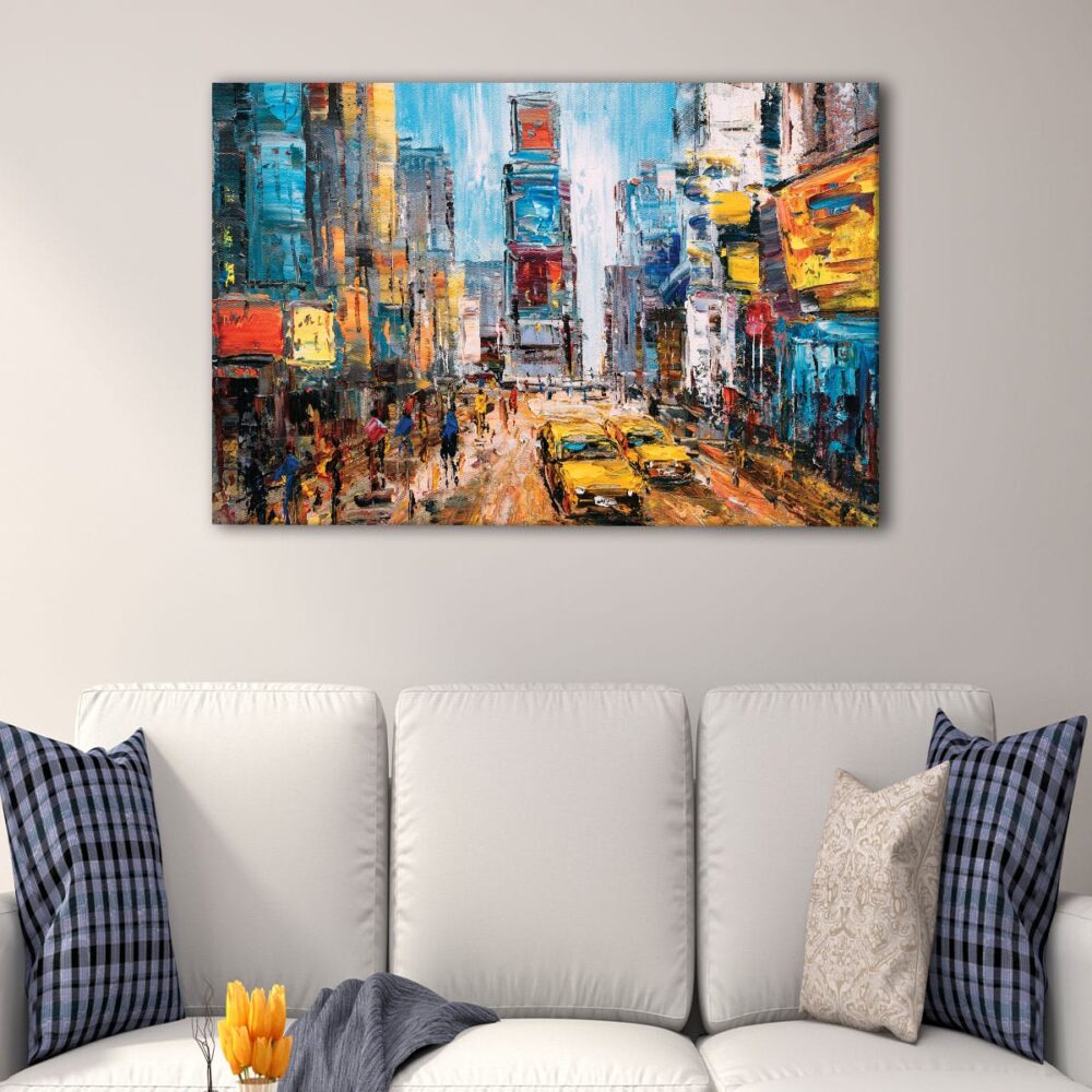 1 panels manhattan city canvas art