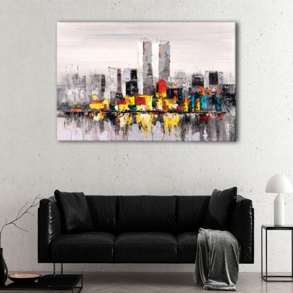 1 panels new york view canvas art