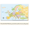 Atlas push pin europe map no quote