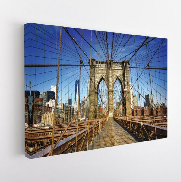 brooklyn bridge stretched canvas