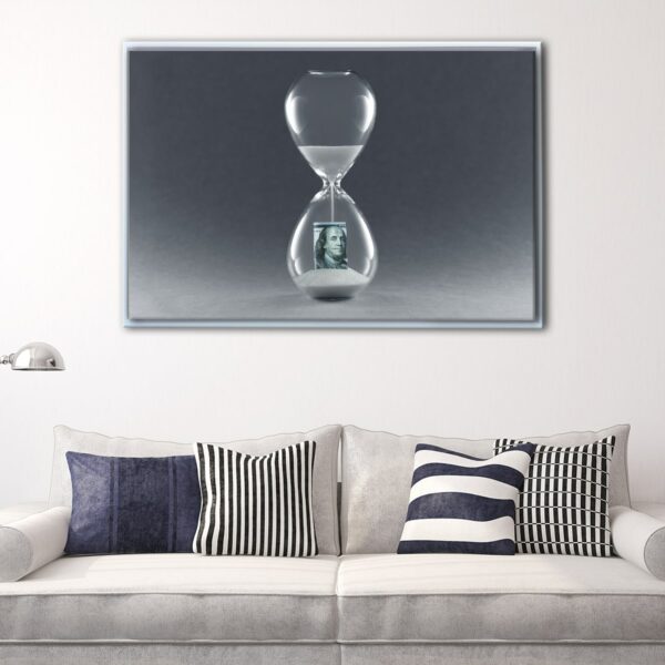 dollar timer floating frame canvas