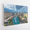 las vegas stretched canvas