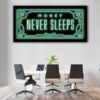 money never sleeps canvas2