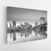 pittsburgh skyline stretched canvas