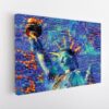 statue of libery stretched canvas