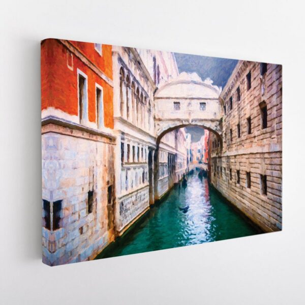 venice painting stretched canvas