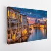 venice sunset stretched canvas