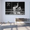 3 panels Ali butterfly quote canvas art