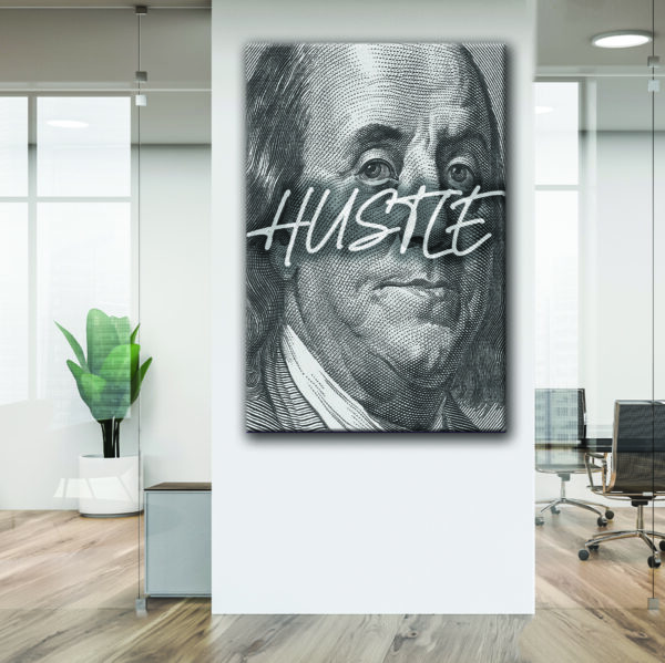 benjamin franklin hustle canvas2