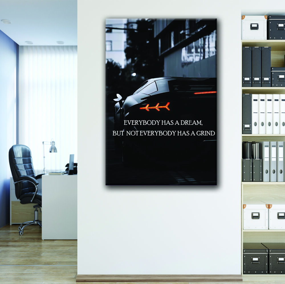 dream supercar quote canvas2