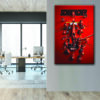 michael shumacher F1 canvas3