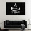 1 panels baba yaga canvas art