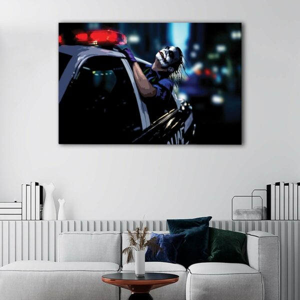 1 panels classic joker canvas art