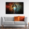 1 panels great warrior canvas art