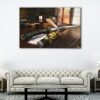 1 panels hattory hanzo sword canvas art