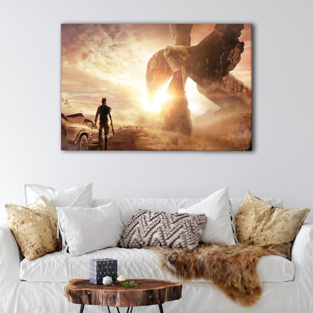 1 panels mad max canvas art