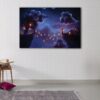 1 panels magic clouds canvas art