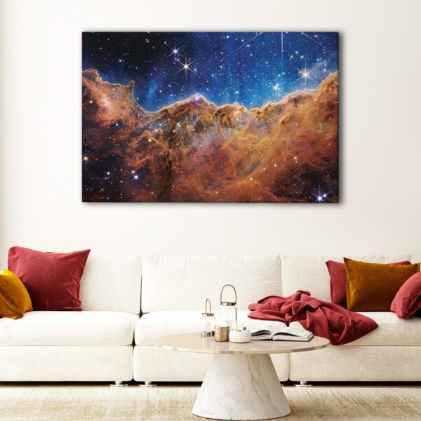 1 panels nasa galaxy canvas art