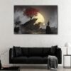 1 panels samurai glory canvas art