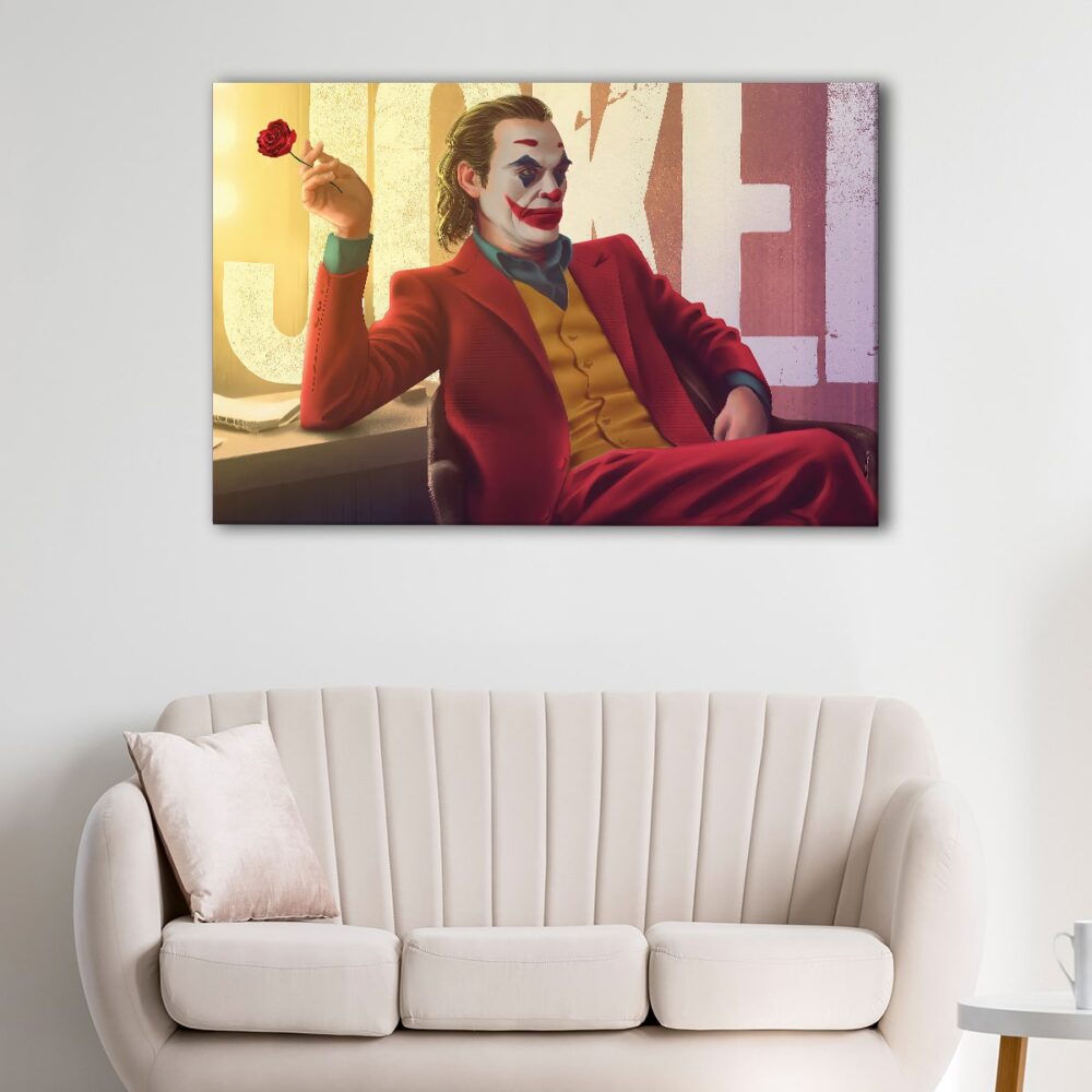 1 panels the joker canvas art