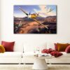 1 panels ww2 aircrafts canvas art