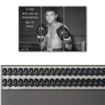 3 panels ali imagination quote canvas art