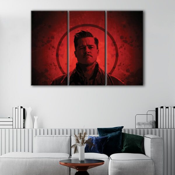 3 panels inglourious basterds canvas art