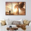 3 panels mad max canvas art