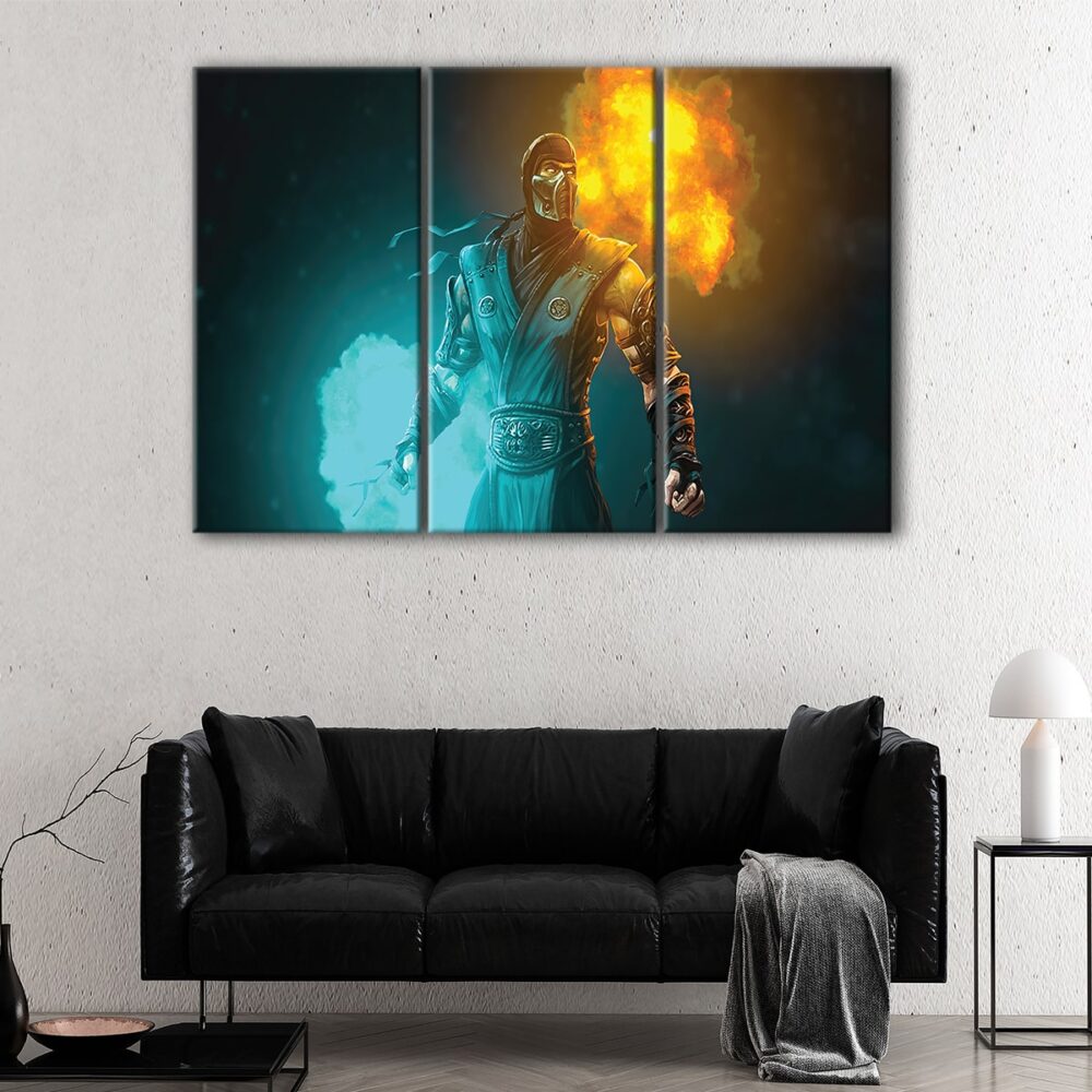 3 panels sub zero canvas art