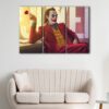 3 panels the joker canvas art