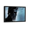 300 Spartans framed canvas black frame