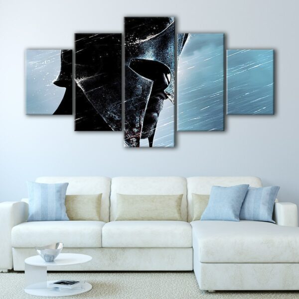 5 panels 300 Spartans canvas art