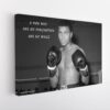 ali imagination quote stretched canvas