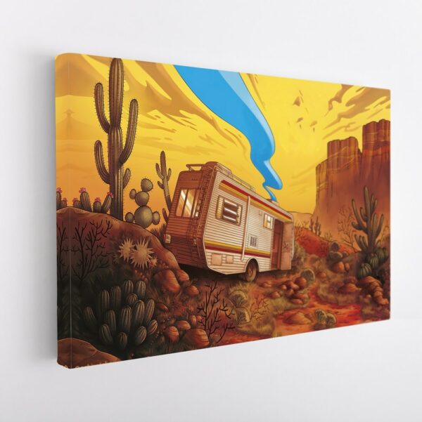 breaking bad stretched canvas