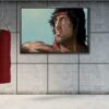 classic rambo floating frame canvas