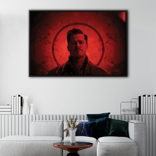 inglourious basterds floating frame canvas