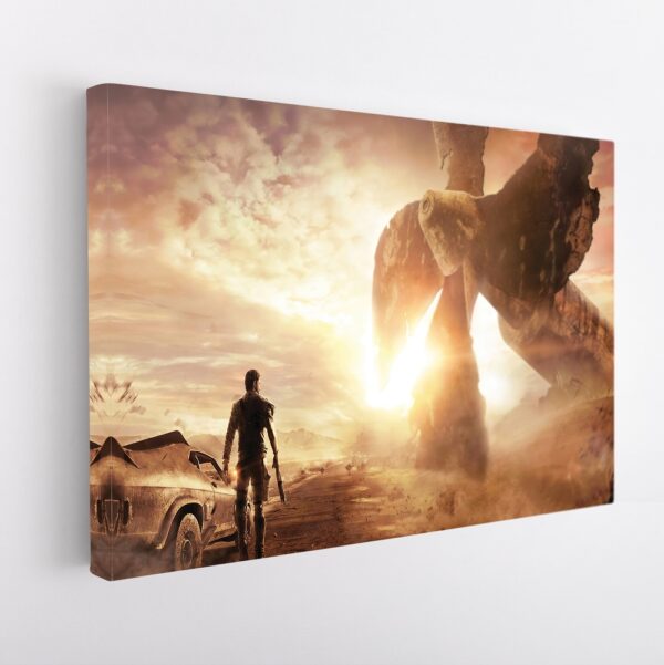 mad max stretched canvas