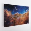 nasa galaxy stretched canvas