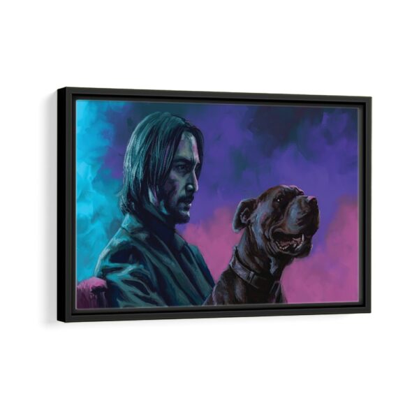 the boggyman framed canvas black frame