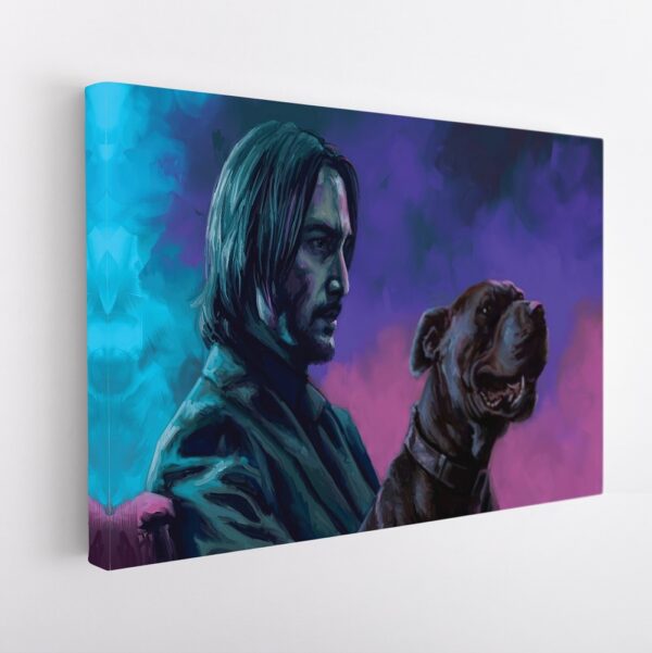 the boggyman stretched canvas