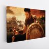 the gladiator stretched canvas