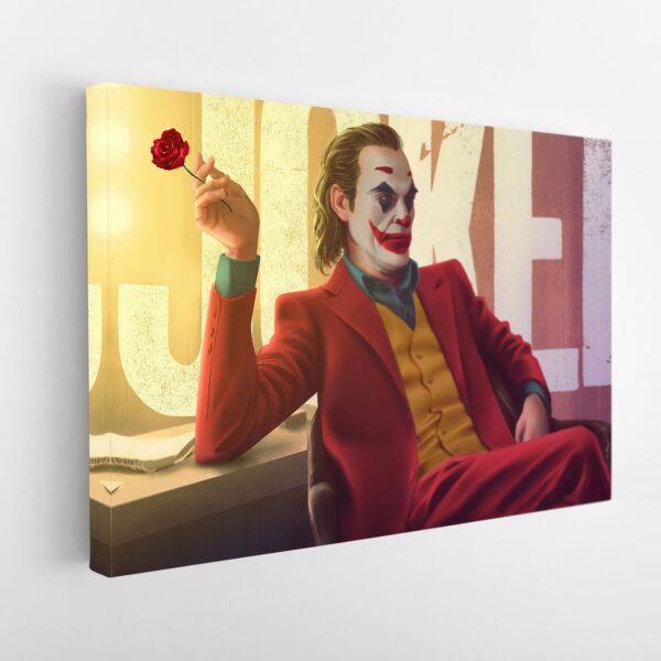 the joker stretched canvas