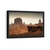 western cowboys framed canvas black frame