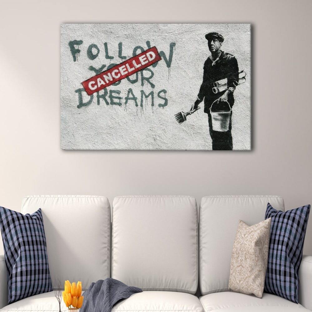 1 panels Follow Your Dreams canvas art