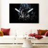 1 panels chainsaw massacre canvas art