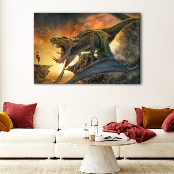 1 panels jurassic park canvas art