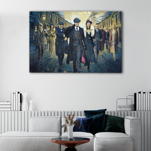 1 panels peaky blinders canvas art