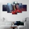 5 panels george washington canvas art