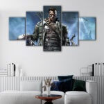 5 panels arnold schwarzenegger terminator canvas art